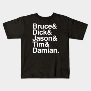 Wayne Family list Kids T-Shirt